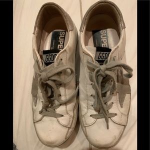 Golden Goose Sneakers - Distressed look with Star